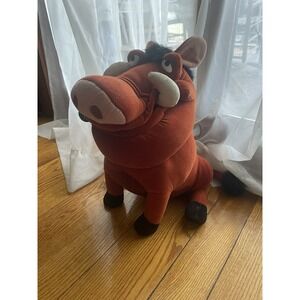 Vintage 90s Pumba The Lion King Plush Walt Disney 16" Toy Retro Bugs‎ Warthog